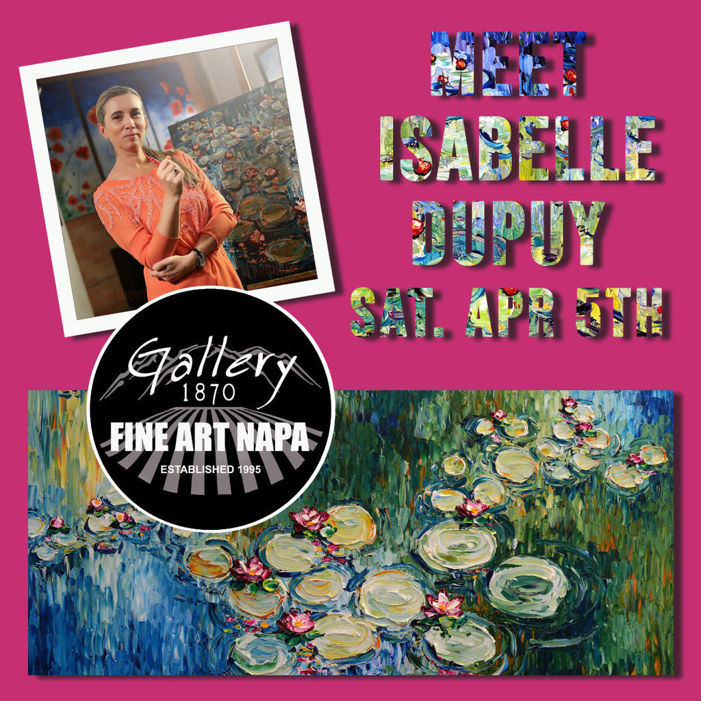 Isabelle Dupuy Art Show at Gallery 1870