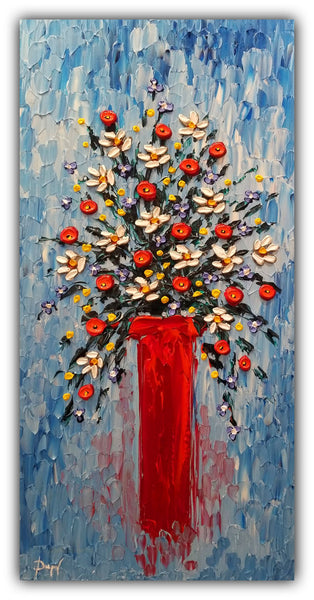 Vase of Eternal Beauty original painting by Isabelle Dupuy