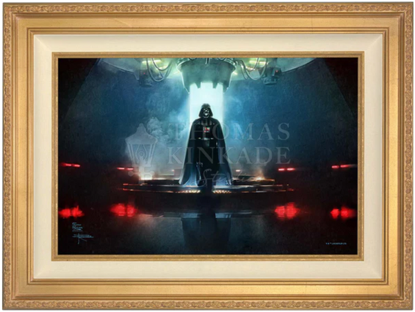 Darkness Has Arrived - Darth Vader Limited Edition Canvas art from Thomas Kinkade Studios.