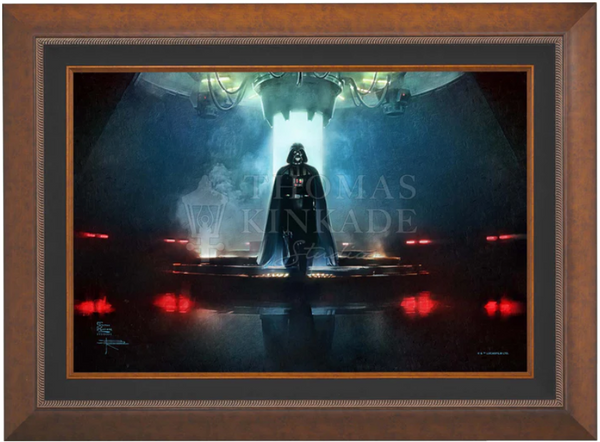 Darkness Has Arrived - Darth Vader Limited Edition Canvas art from Thomas Kinkade Studios.