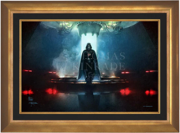 Darkness Has Arrived - Darth Vader Limited Edition Canvas art from Thomas Kinkade Studios.