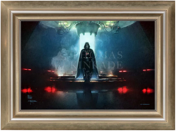 Darkness Has Arrived - Darth Vader Limited Edition Canvas art from Thomas Kinkade Studios.