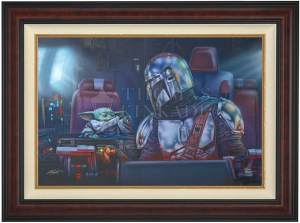 The Mandalorian - Two for the Road Limited Edition Canvas by Monte Moore from Thomas Kinkade Studios