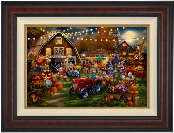 Disney Mickey and Minnie Pumpkin Festival - Limited Edition Canvas