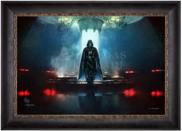 Darkness Has Arrived - Darth Vader Limited Edition Canvas art from Thomas Kinkade Studios.