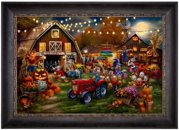 Disney Mickey and Minnie Pumpkin Festival - Limited Edition Canvas