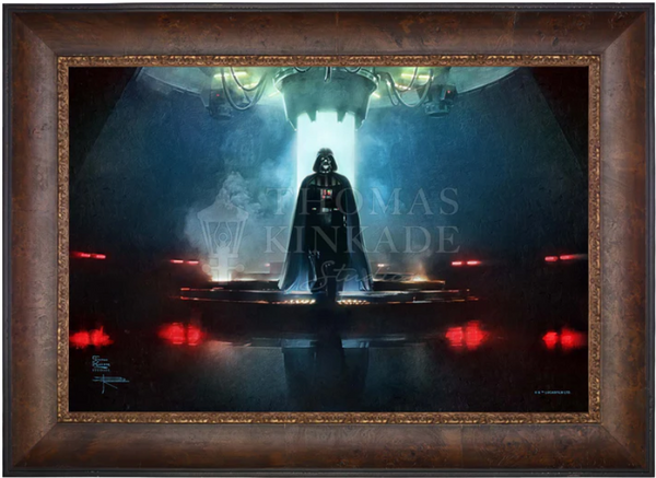 Darkness Has Arrived - Darth Vader Limited Edition Canvas art from Thomas Kinkade Studios.