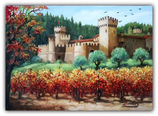 Castello di Amorosa by Imre Buvary