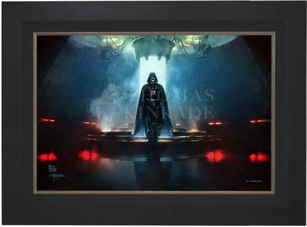 Darkness Has Arrived - Darth Vader Limited Edition Canvas art from Thomas Kinkade Studios.