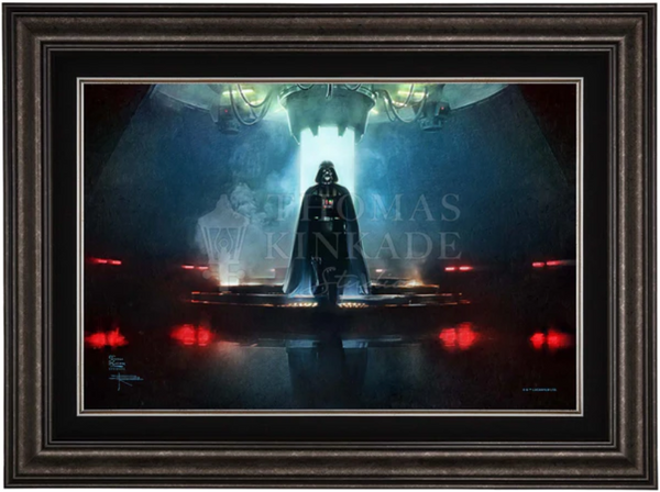 Darkness Has Arrived - Darth Vader Limited Edition Canvas art from Thomas Kinkade Studios.