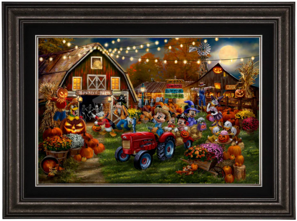 Disney Mickey and Minnie Pumpkin Festival - Limited Edition Canvas