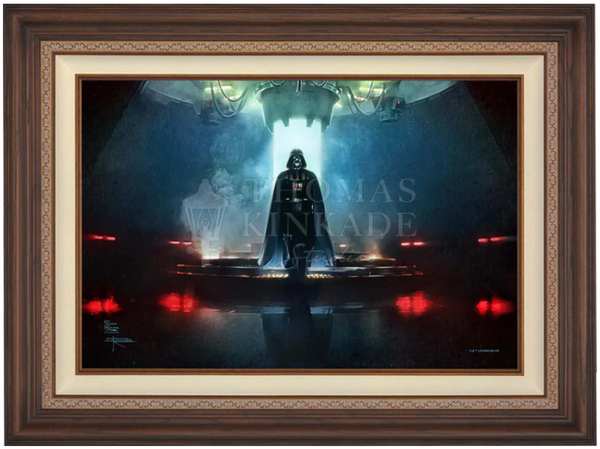 Darkness Has Arrived - Darth Vader Limited Edition Canvas art from Thomas Kinkade Studios.