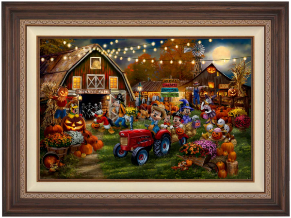 Disney Mickey and Minnie Pumpkin Festival - Limited Edition Canvas