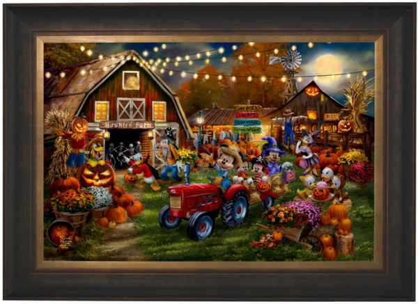 Disney Mickey and Minnie Pumpkin Festival - Limited Edition Canvas