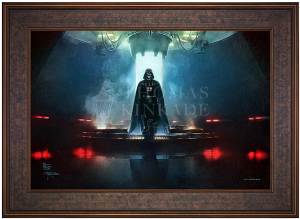 Darkness Has Arrived - Darth Vader Limited Edition Canvas art from Thomas Kinkade Studios.