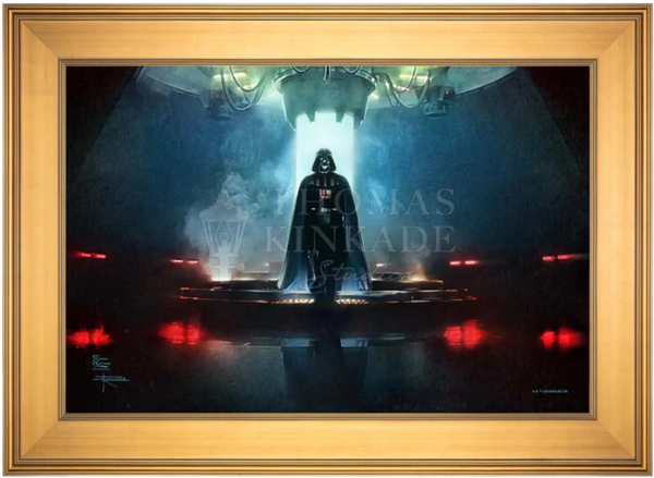 Darkness Has Arrived - Darth Vader Limited Edition Canvas art from Thomas Kinkade Studios.