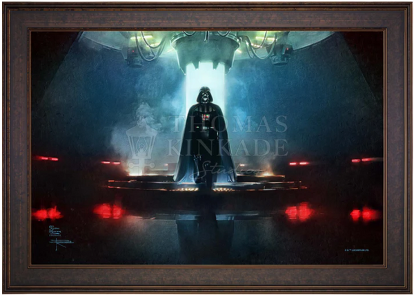 Darkness Has Arrived - Darth Vader Limited Edition Canvas art from Thomas Kinkade Studios.