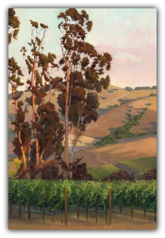 Eucalyptus at Dusk by Susan Hoehn