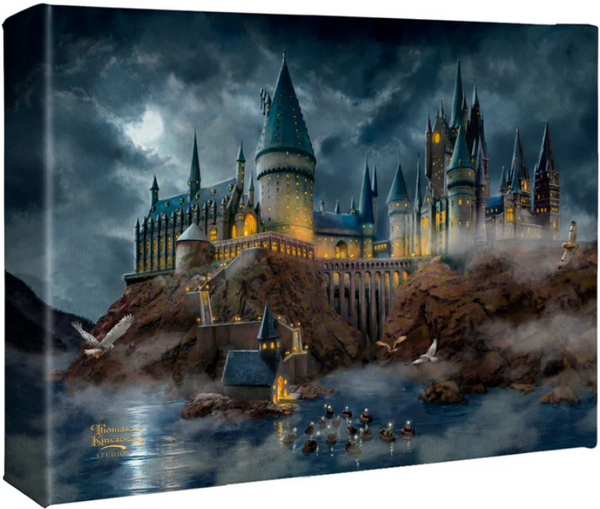 Harry Potter™ Hogwarts™ Castle gallery wrapped canvas captures the Wizarding World of Harry Potter™.