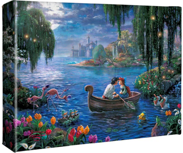 Disney the Little Mermaid II gallery wrapped canvas from Thomas Kinkade Studios