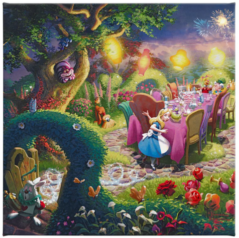 Mad Hatter's Tea Party from Disney's Alice in Wonderland - canvas print