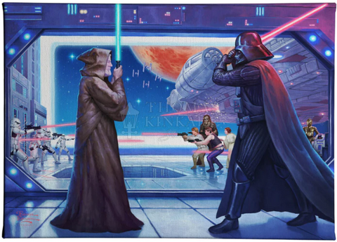 Obi-Wan’s Final Battle - The final Lightsaber battle between Obi-Wan Kenobi and Darth Vader