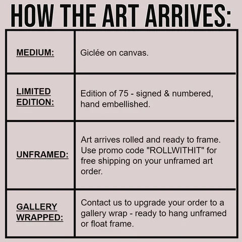 How the Art Arrives