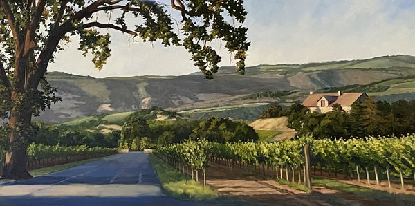 Road to Winery Limited Edition artwork by Susan Hoehn