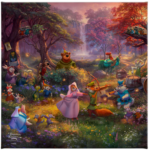 Disney's Robin Hood Gallery Wrapped Canvas from Thomas Kinkade Studios