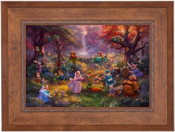 Robin Hood Limited Edition Canvas from Thomas Kinkade Studios - Rustic Andalucian ST