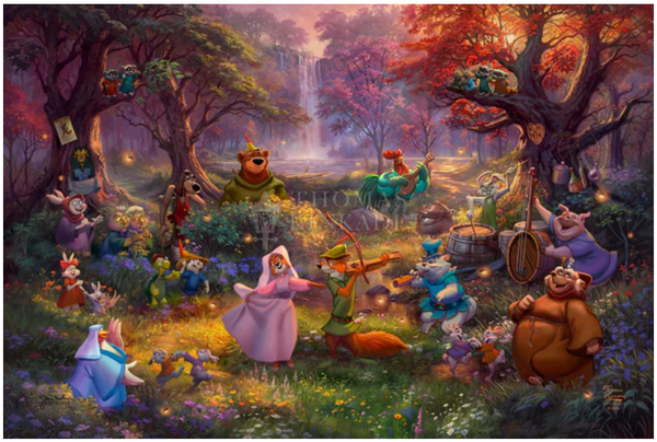 Robin Hood Limited Edition Canvas from Thomas Kinkade Studios