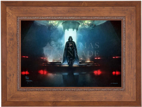 Darkness Has Arrived - Darth Vader Limited Edition Canvas art from Thomas Kinkade Studios.