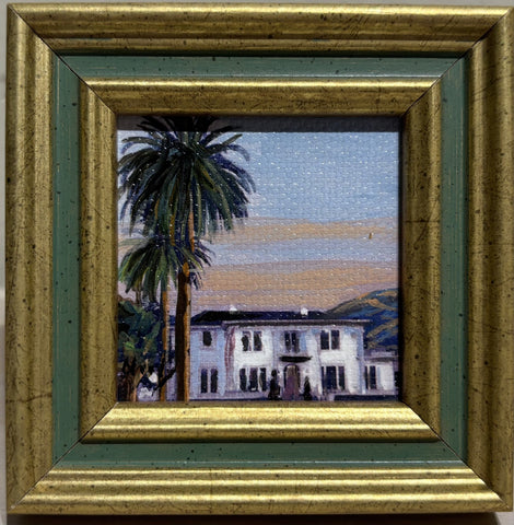 Silverado Napa Valley miniature original by Karen Neely