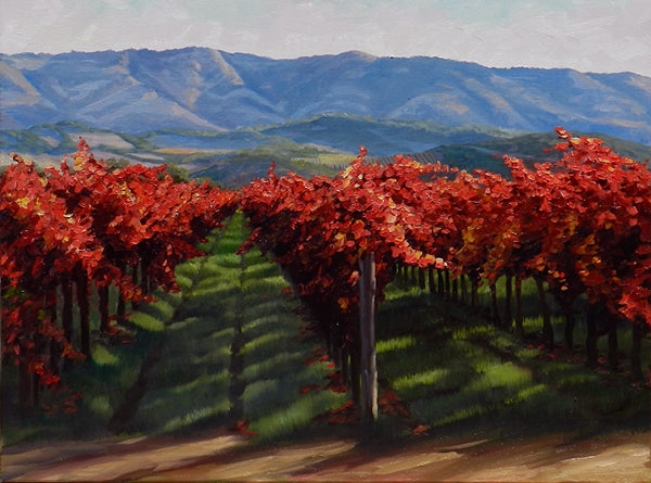 Silverado Red limited edition artwork by Susan Hoehn