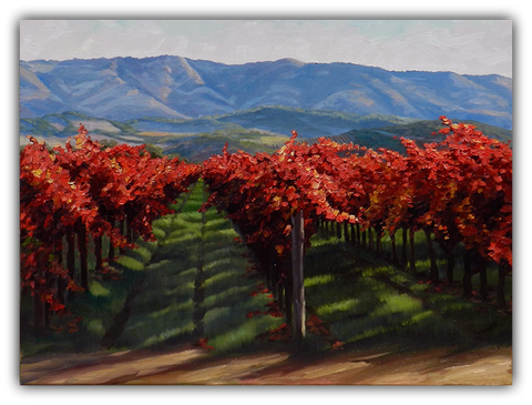 Silverado Red limited edition artwork by Susan Hoehn