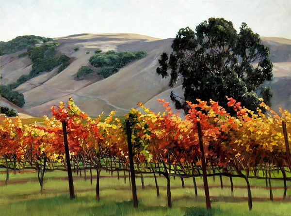 Sonoma in the Fall limited edition artwork by Susan Hoehn