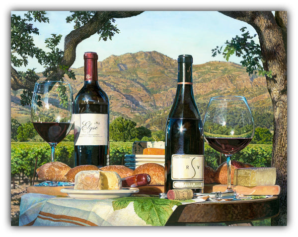 Stag's Leap Original by Eric Christensen captures the essence of Napa Valley’s wine country