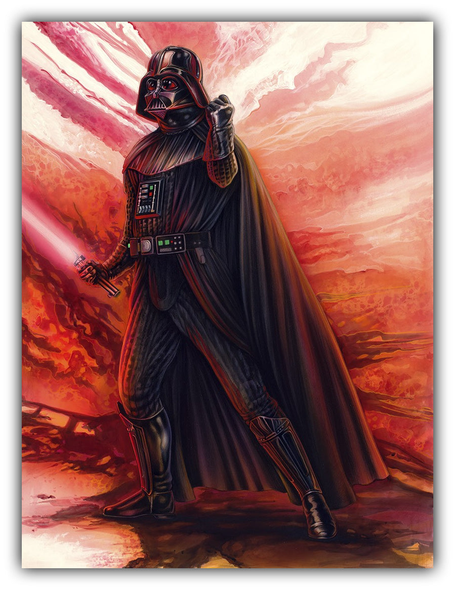 Star Wars There is No top Escape Darth Vader Poster Lithograph Print Art 24x12 Mondo