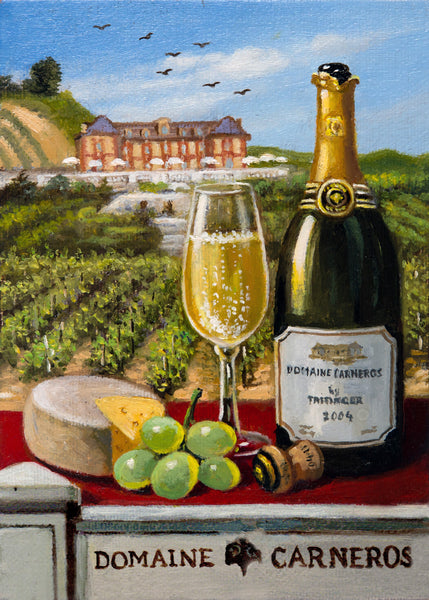 Domaine Carneros 10 x 8" - Giclée on Canvas by Imre Buvary