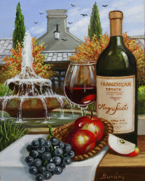 Franciscan Estate 10 x 8" - Giclée on Canvas by Imre Buvary