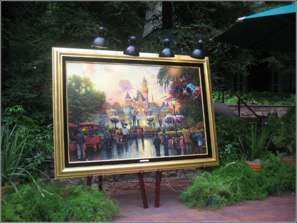 Disneyland 50th Anniversary by Thomas Kinkade